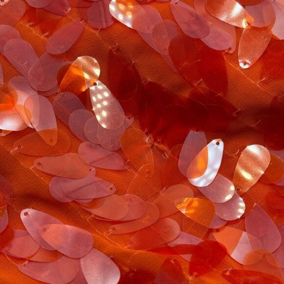 🆕 MISHA COLLECTION 🧿 NWOT Red Sapphire Sequins Mini Dress, Sz XL - US 10 - Picture 16 of 16